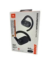 JBL SoundGear Sense Hybrid Open-Ear Headphones w/ Detachable Neckband - Black