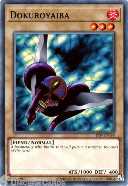 PSV-EN099 Dokuroyaiba :: Common 25th Anniversary Edition Mint YuGiOh Card