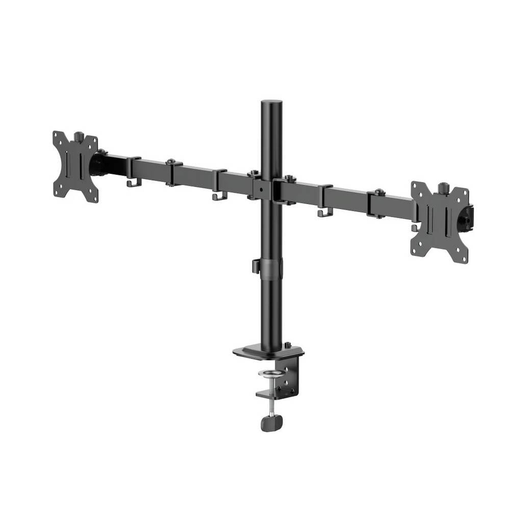 Mal au dos ? Hama Support de table pour écran réglable 2 écrans pour ergonomie