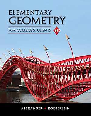 Elementary Geometry for - Hardcover, by Alexander Daniel C.; - Acceptable n