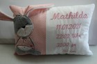 Kissen mit Namen,Wunschname,Daten,Taufe,Geburt,Geschenk