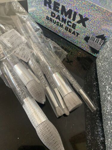 BH cosmetics Remix Dance brush beat 10 piece brush set Glitter Makeup brushes - Picture 6 of 12