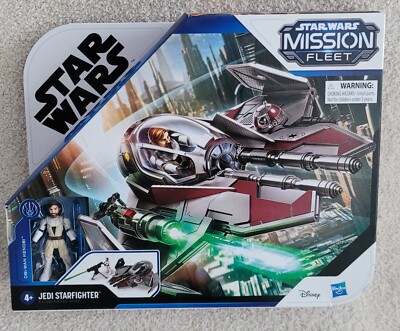 Star Wars Mission Fleet Obi-Wan Kenobi Jedi Starfighter With See-Through Box