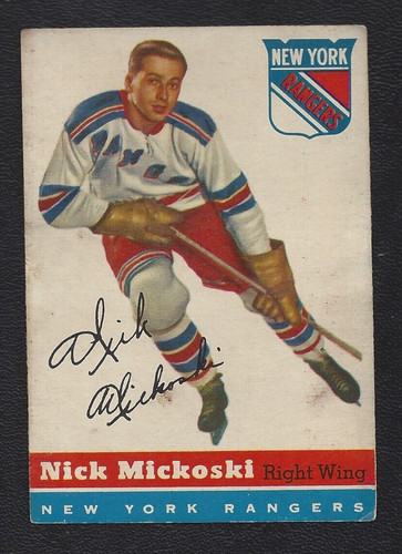 Nick Mickoski #29 1954 Topps card