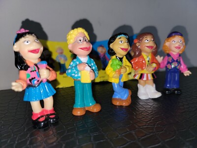 Fisher Price The Puzzle Place FRIENDS Figures PBS Vintage 1995 only 5 figurines