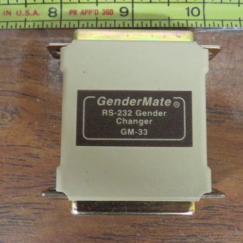 + DataTran Static Protector RS-232 Surge Spike Protector GM-33 Gender Changer - Picture 2 of 2