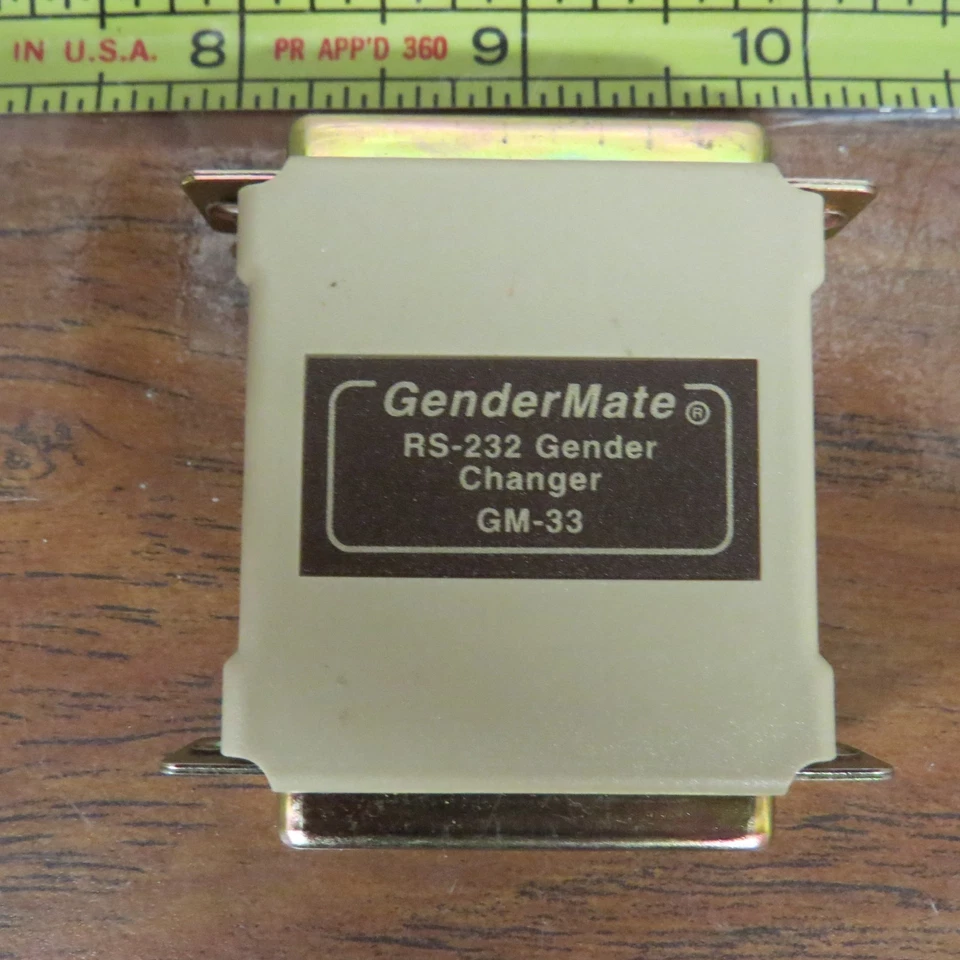 + DataTran Static Protector RS-232 Surge Spike Protector GM-33 Gender Changer - Image 2 of 2