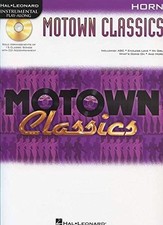 "MOTOWN CLASSICS" INSTRUMENTAL PLAY-ALONG FOR "HORN" MUSIC BOOK/CD-NEW ON SALE 