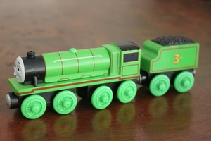 wooden thomas the tank set