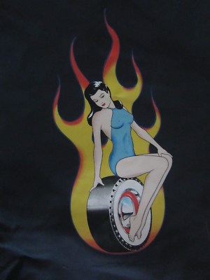 Rat Rod Hot Rod Zombie Hot Rod Wear ''Trophy Girl'' Jacket