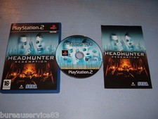HEADHUNTER REDEMPTION PS2 (complet)