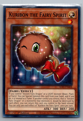 Yugioh Kuribon The Fairy Spirit ALIN-EN008 Common Alliance Insight - NM