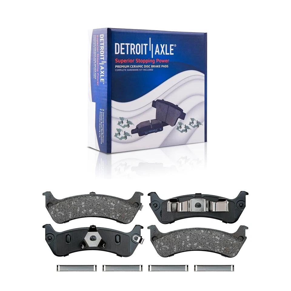 Rear Drilled Rotor and Ceramic Brake Pads for Ford Explorer Mercury Mountaineer - Image 4 of 4