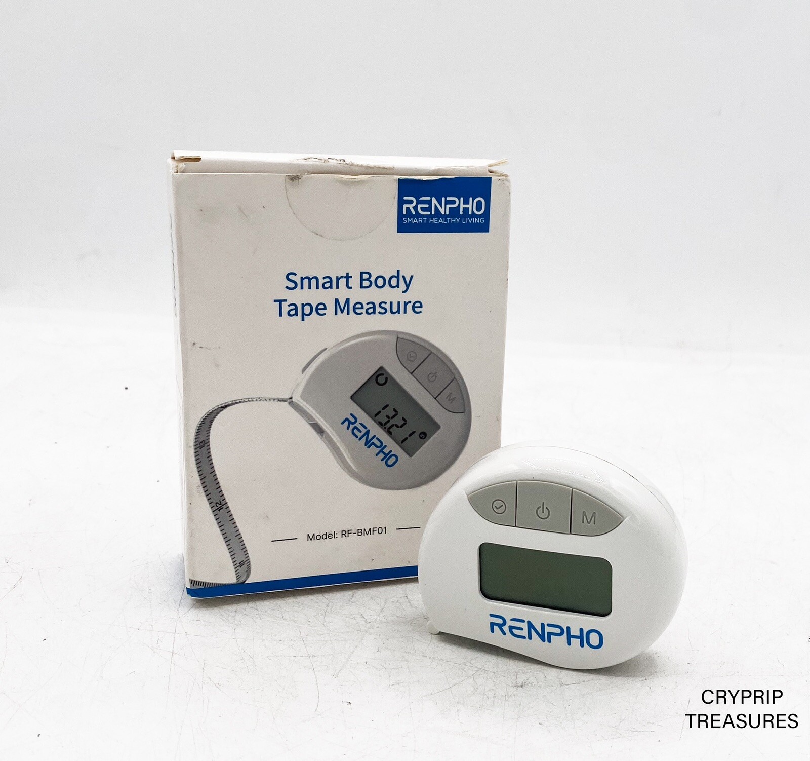 Body Tape Measure with Smart App, RENPHO Bluetooth Measuring Tapes for Body