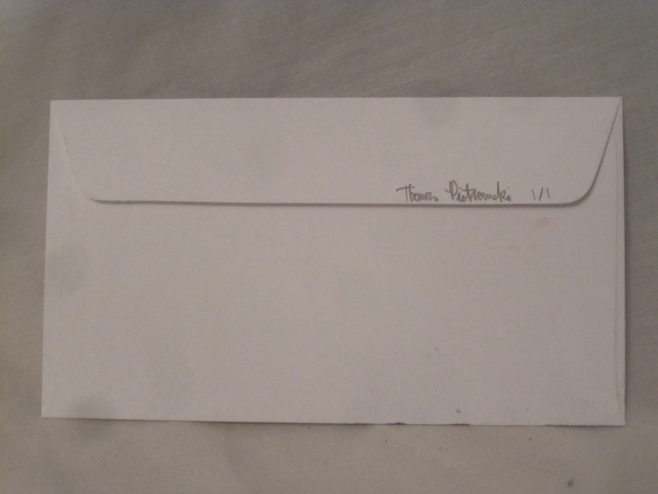 hand rendered President John. F. Kennedy First Day of Issue FDC 1 of 1 envelope - Image 3 of 3