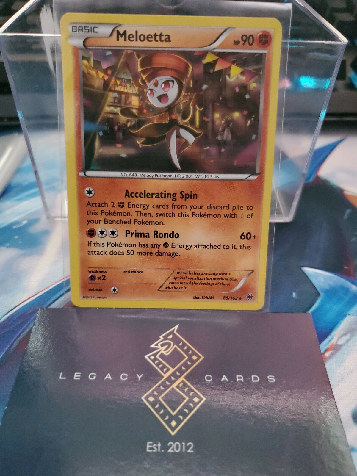 Meloetta 85/162 - Pokemon XY Breakthrough - Holo Rare - NM/M