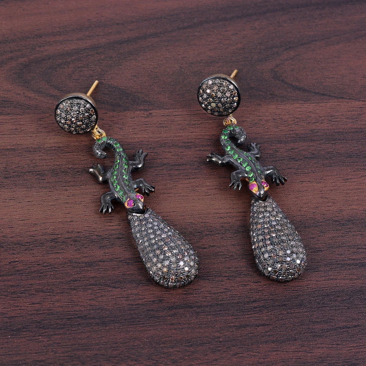 Orecchini Pendenti Clarissa. Eleganza E Qualità Made In Italy - Foto 11