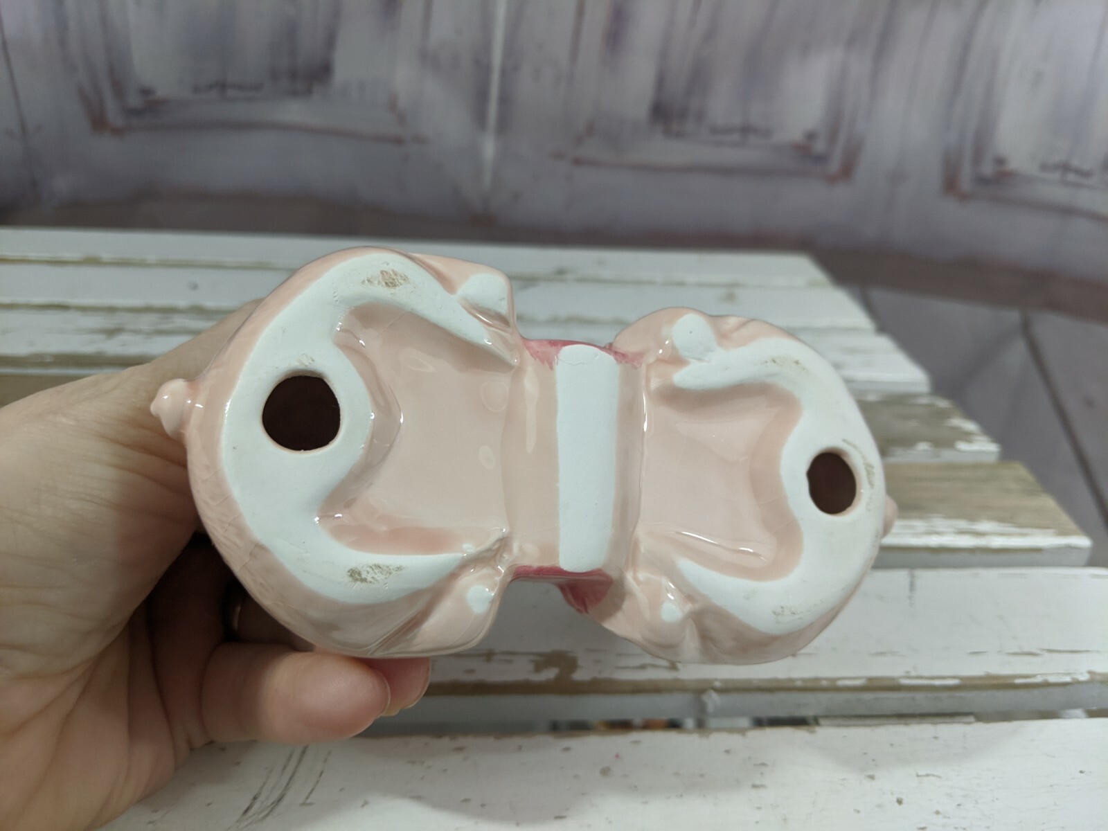 Sunshine Trinket Box Toothpick Holder Container Dispenser Pig Swine