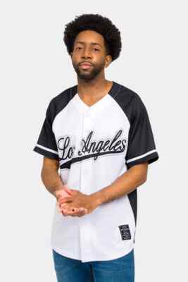 Victorious Men's Los Angeles Baseball Jersey and LA bones t Victorious Men's Los Angeles Baseball Jersey and LA bones t