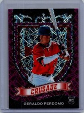 2021 Panini Chronicles #8 Geraldo Perdomo Crusade Purple Velocity