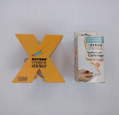Xyron Create A Sticker Maker With Xyron Permanent Adhesive Refill Cartridge