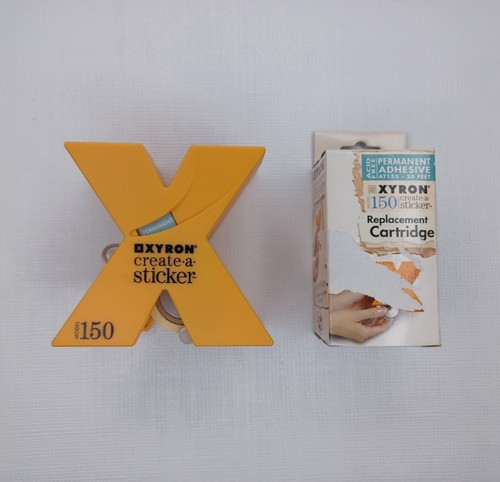 Xyron Create A Sticker Maker With Xyron Permanent Adhesive Refill Cartridge