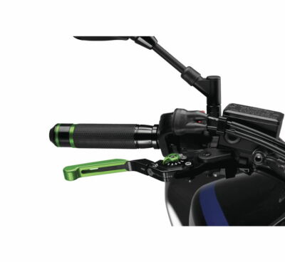 PUIG 3.0 Extendable Folding Brake Black/Green 14VNV