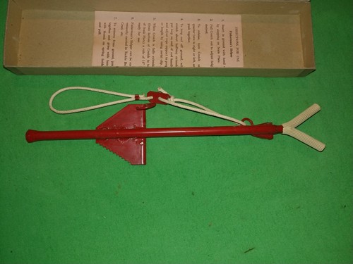 vintage Nos Fisherman Rod rests 8 IN 1 Fishing Aid Helper - 第 6/8 張圖片