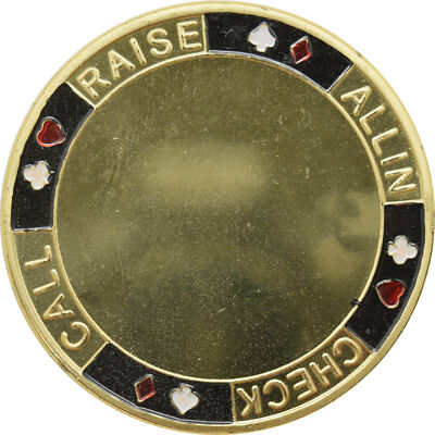 Card Guard - Blank Gold Card Guard Poker Protector * | eBay