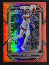 CHELSEA GRAY 2023 Prizm WNBA RED PRIZM #87 - 183/199 - Las Vegas Aces