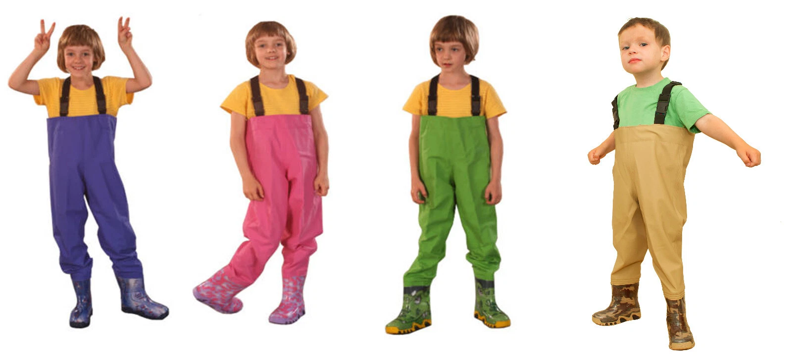 Gordano Kids Fishing Chest Waders, Fishing Boots Splash Waterproof
Opens in a new window or tab