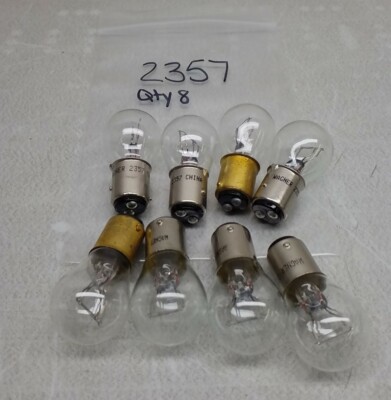 2357 Miniature Light Bulbs Multi-Purpose Quantity 8 Pieces Miniature Lamps 2357