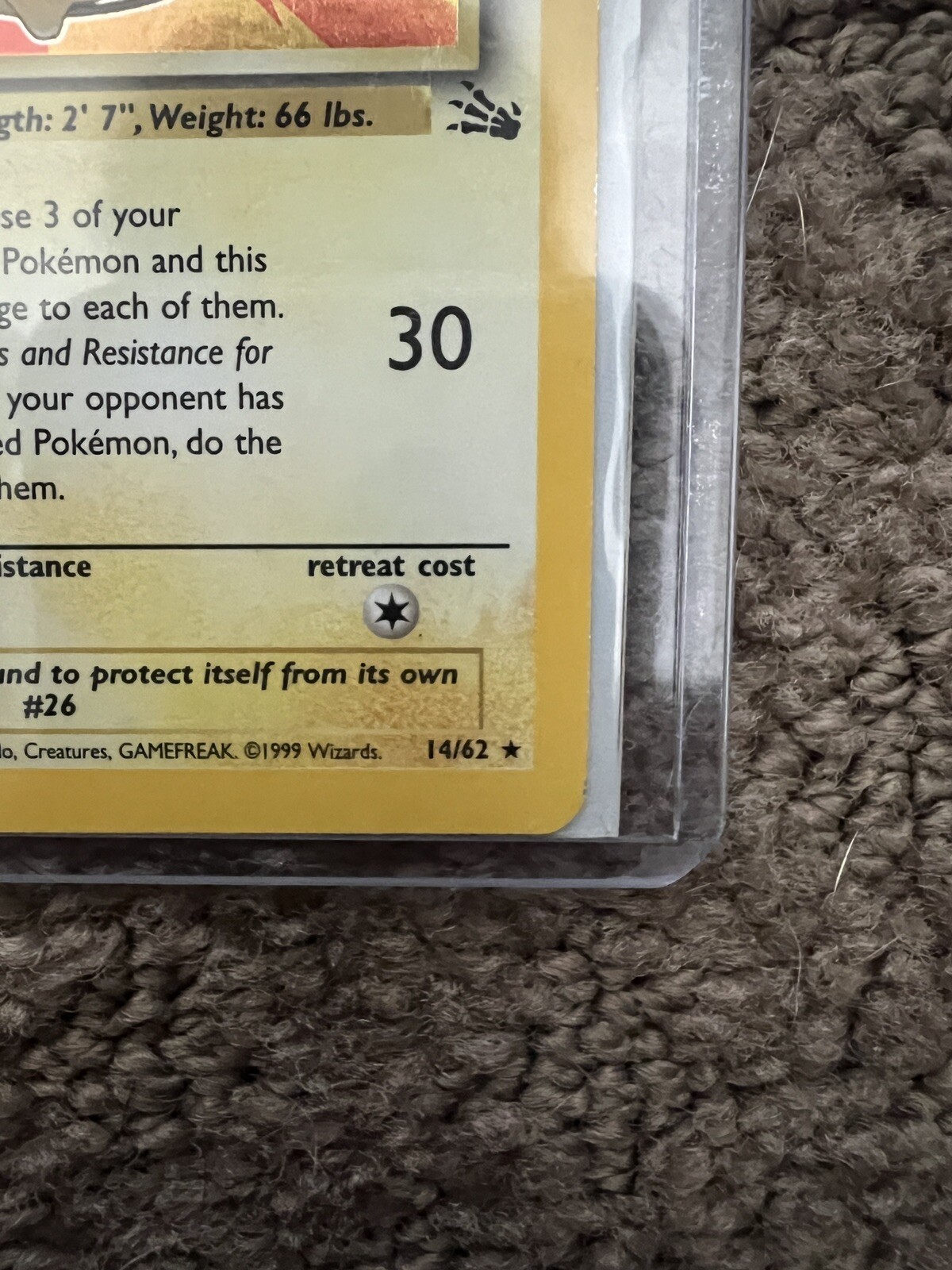 1999 Pokemon Fossil 1st Edition Raichu Holo Rare Card 14/62 - NM/MT | eBay