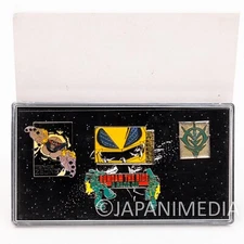 Gundam Metal Pins 4p Set Fujikyu Highland GUndam The Ride A Baoa Qu