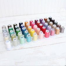 WOOLY NYLON THREAD SERGER SEWING STRETCHY 1000M #200 WOOLLY 50 COLORS -THREADART