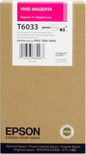 Genuine Epson T6033 Vivid Magenta Ink for Stylus Pro 7880 9880
