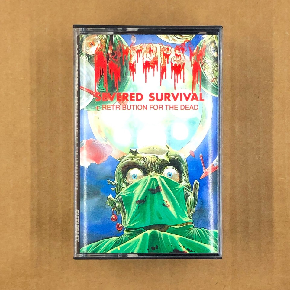 CASSETTE TAPES METAL AUTOPSY DEATH METALLICA OVERKILL BUILD UR