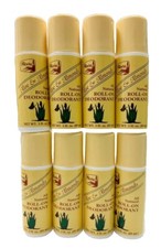 8 alvera aloe  almonds all natural roll-on deodorant 3oz ea travel size exp '26