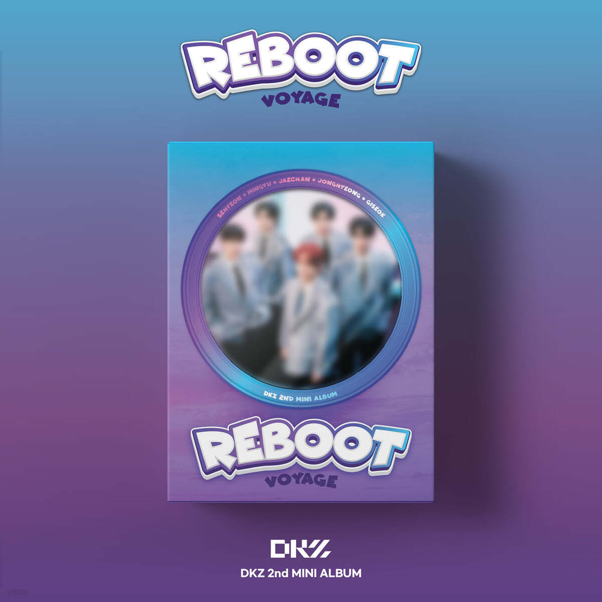 K-POP DKZ 2nd Mini Album [REBOOT] CD+88p Photobook+4p Card+Sticker
