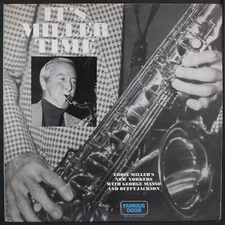 EDDIE MILLER: it's miller time FAMOUS DOOR 12" LP 33 RPM