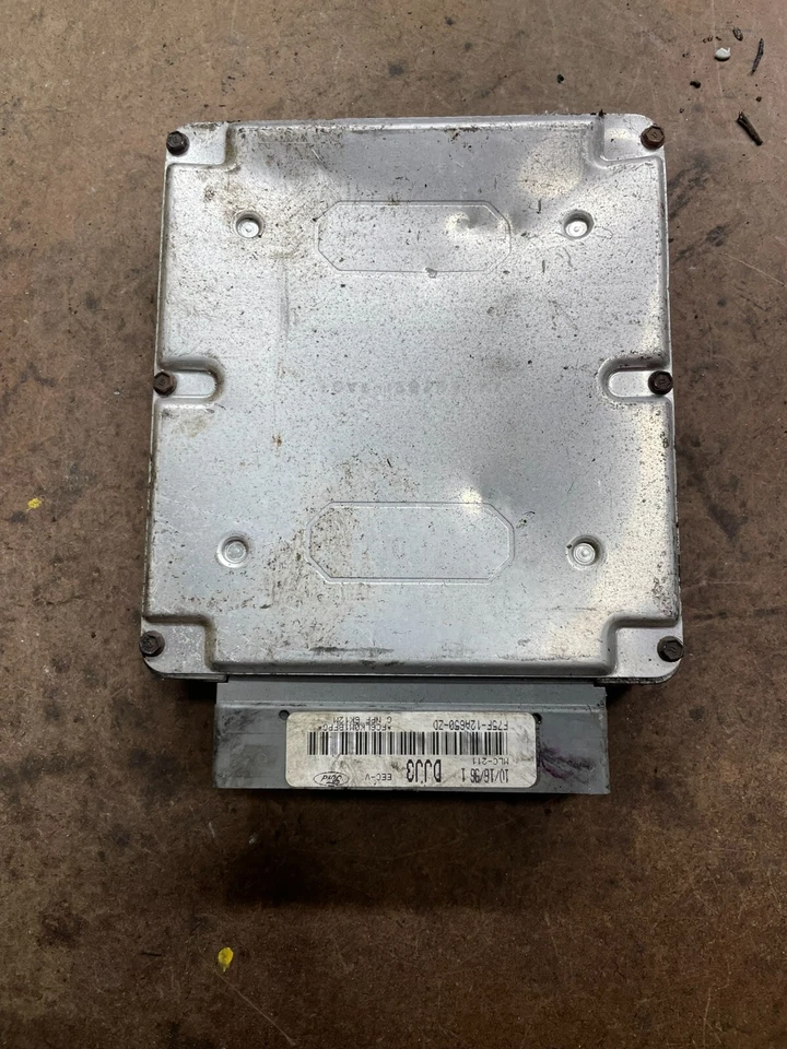 1997 Ford F-150 F150 controle de motor computador ECU F75F-12A650-ZD M1246 DG - Imagem 3 de 4