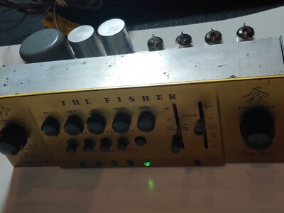 FISHER 80AZ MONO TUBE AMPS & 80C Preamp -Serviced & Working FISHER 80AZ MONO TUBE AMPS & 80C Preamp -Serviced & Working