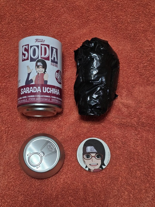 Naruto Shippuden Sandra Uchiha Common Vinyl Funko Soda 