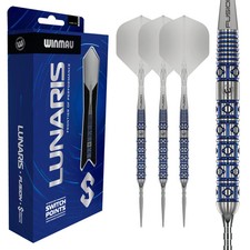 Winmau - Lunaris Switch Point Steel Tip Darts - Parallel 23g 90 Tungsten Alloy