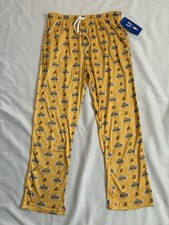NEW NBA LOS ANGELES LAKERS PAJAMAS PJs PANTS GOLD Lakers Pajamas Size Large