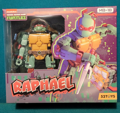 52Toys  MB-18 TMNT Raphael figure