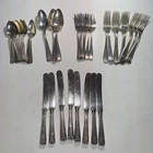 47 Pieces Vintage Gorham Etruscan (Pat.1913) Sterling Silver Flatware Set 1746g