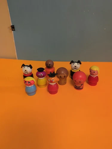 Vintage Little People Lot Prairie Dawn Roosevelt Ernie Putt Putt