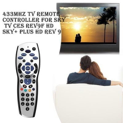 For SKY+ PLUS HD REV 9 TV Remote Controller Compatible with Sky+ HD Boxes