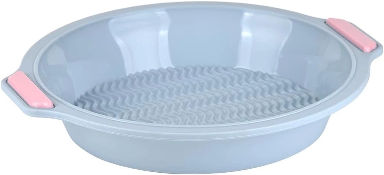 Silicone round Cake Pan for Layer Cake, Cheese Cake, 8 Inch Nonstick Cake Mold f